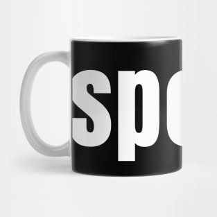 sports!  (Lowercase) Mug